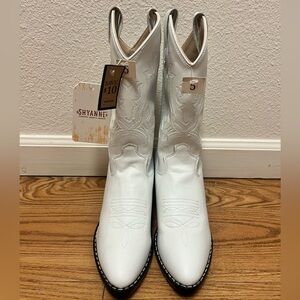 Shyanne White Western Boots